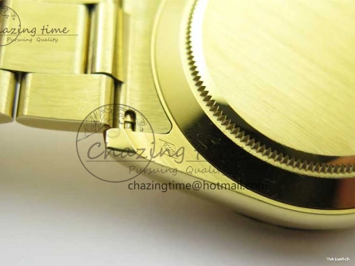 KKF Steel YG Dial Best 904L Edition 1:1 Green Bracelet YG Daytona on A7750 0410